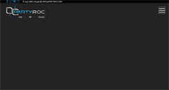 Desktop Screenshot of partyroc.com